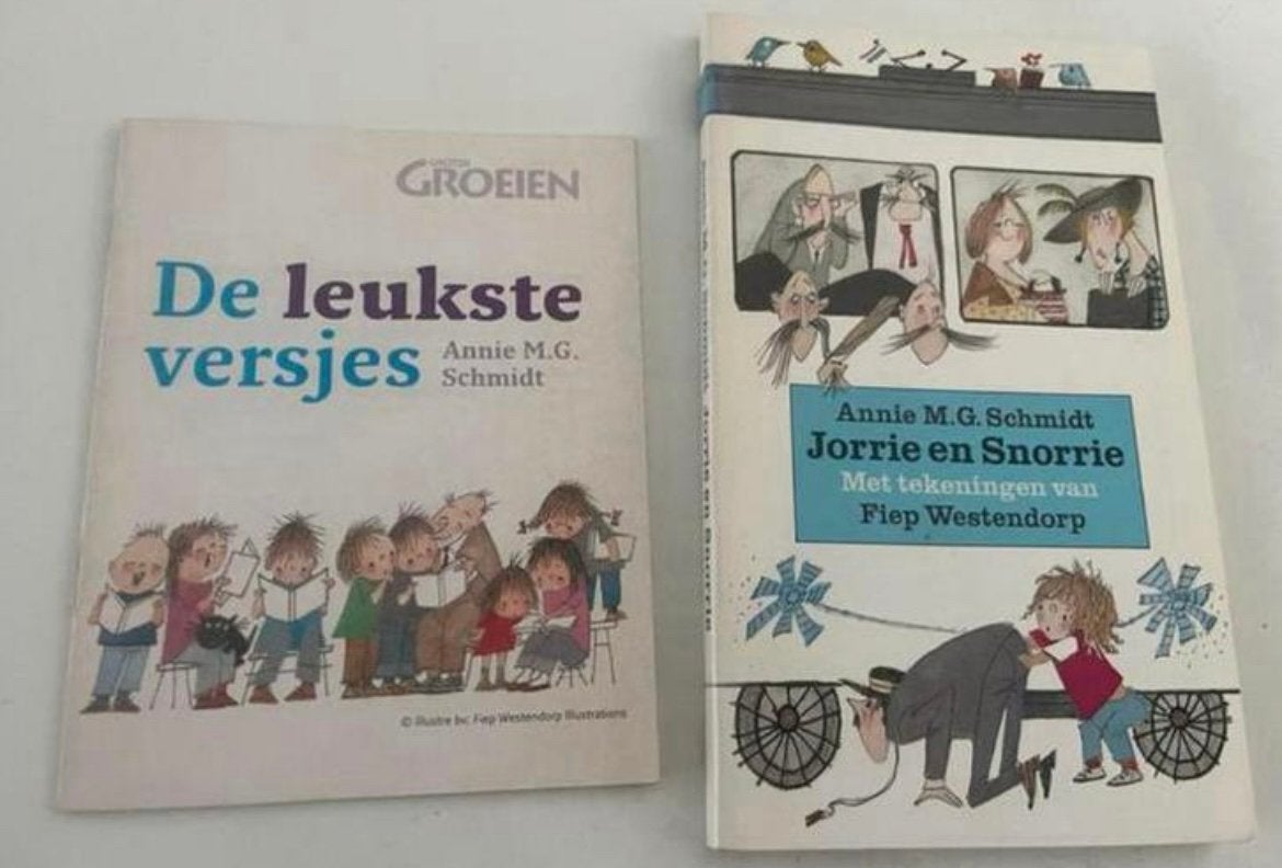 JORRIE EN SNORRIE INCL DE LEUKSTE VERSJES ANNIE M.G. SCHMIDT, Ophalen of Verzenden, Gelezen