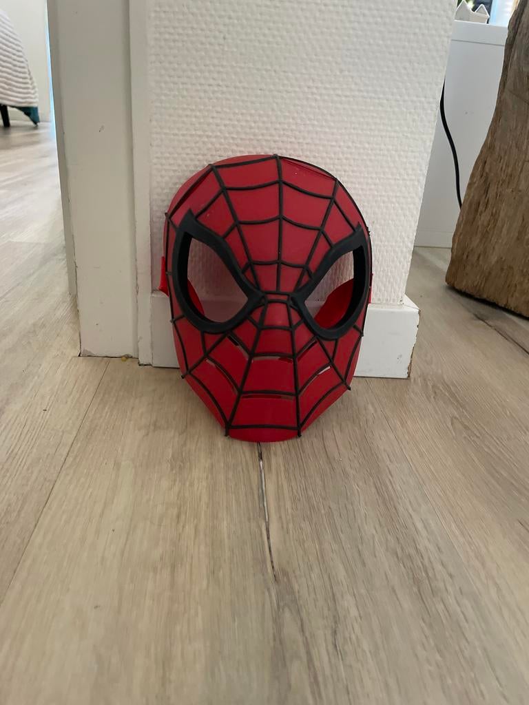 Spider-Man masker, Ophalen of Verzenden, Gebruikt, Accessoires