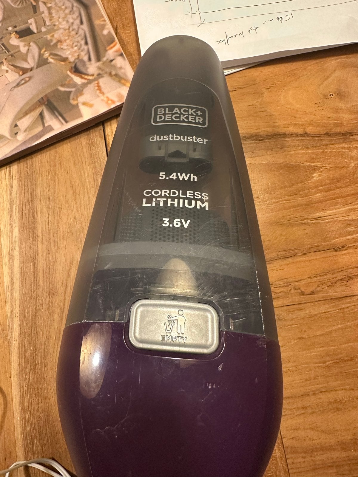 Black+Decker Dustbuster Kruimeldief 3.6V, Witgoed en Apparatuur, Gebruikt, Kruimeldief, Draadloos, Ophalen of Verzenden