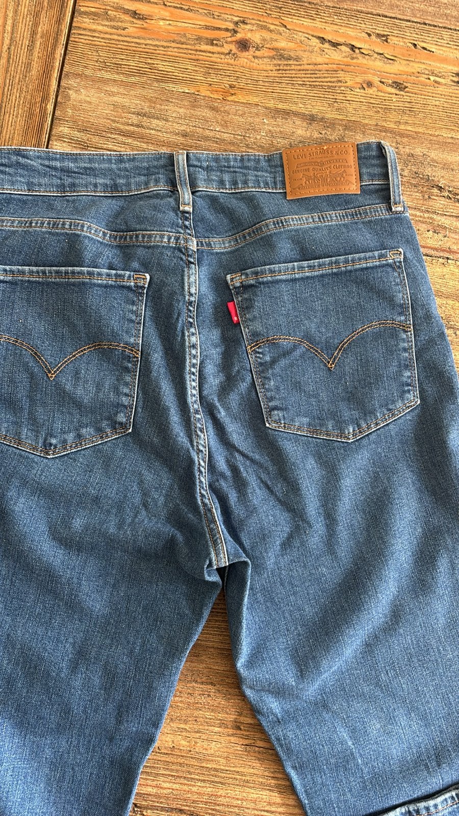 Levi's 721 High Rise Skinny Jeans W30 L30, Ophalen of Verzenden, Zo goed als nieuw, Blauw, W30 - W32 (confectie 38/40)