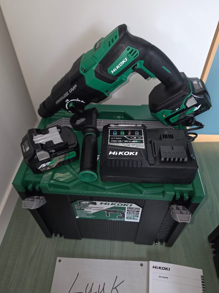 Hikoki DH36DPEW2Z accu boorhamer/breekhamer NIEUW, Ophalen, Nieuw