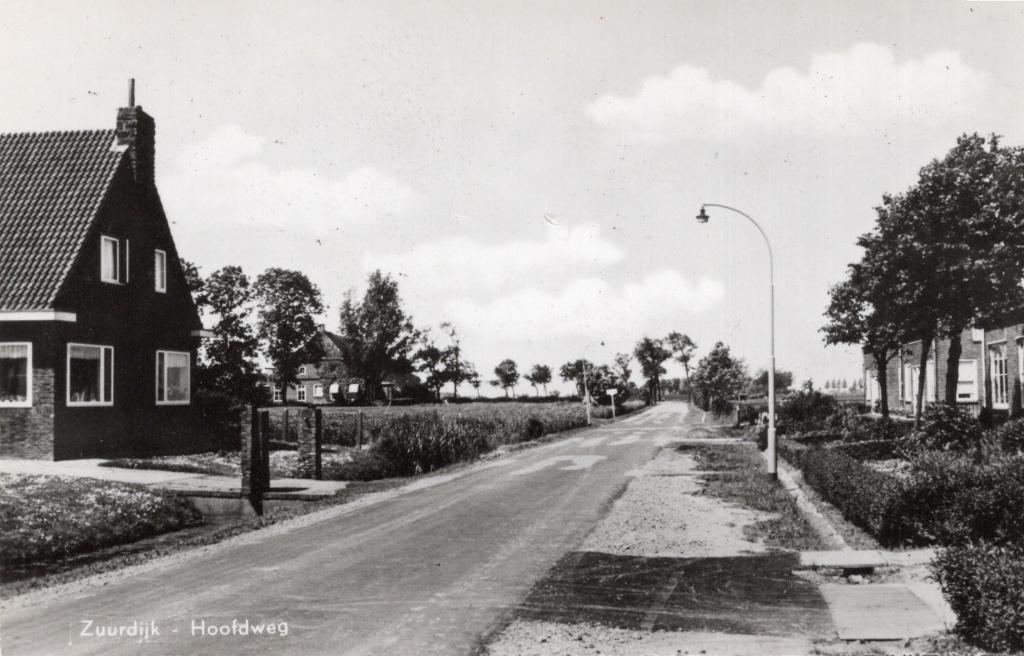 Zuurdijk, Hoofdweg. (C1), Verzenden, 1960 tot 1980, Ongelopen, Groningen