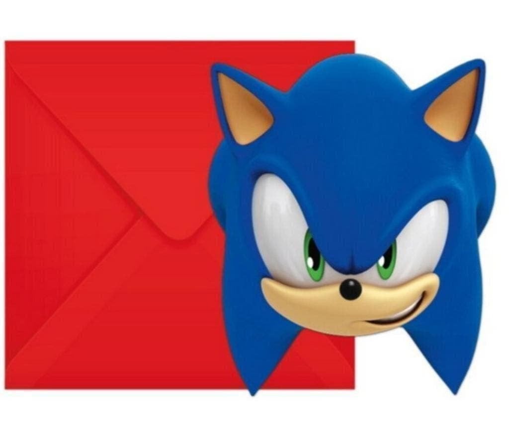 SONIC the Hedgehog Feestartikelen / Versiering - Kinderfeest, Ophalen of Verzenden, Nieuw, Versiering, Verjaardag