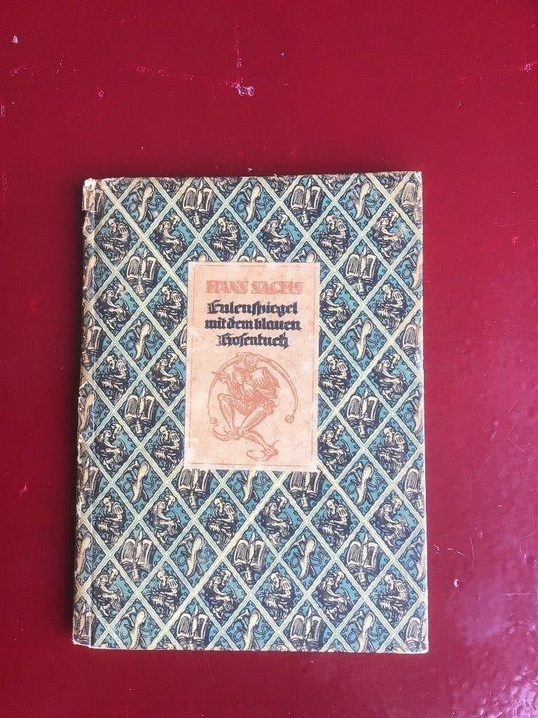 Gedichten boekje van Hans Sachs 1494- 1576 ruim 100 oud 1920, Antiek en Kunst, Ophalen of Verzenden, Hans Sachs