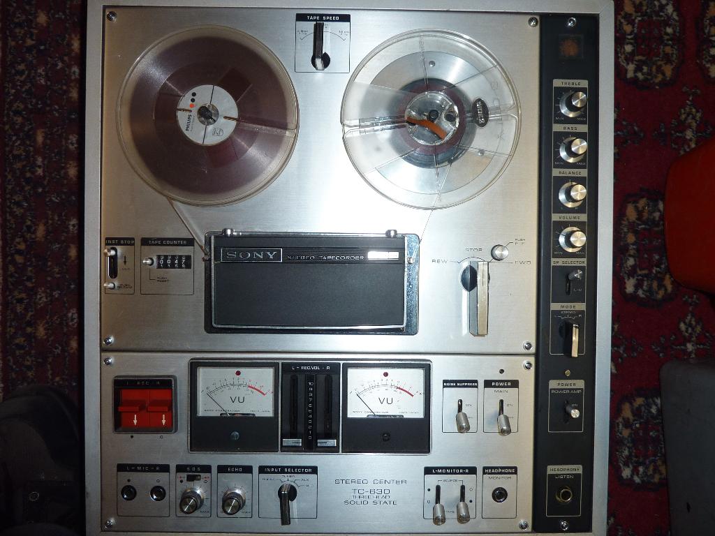 SONY TC 630 bandrecorder, Ophalen, Bandrecorder, Met banden