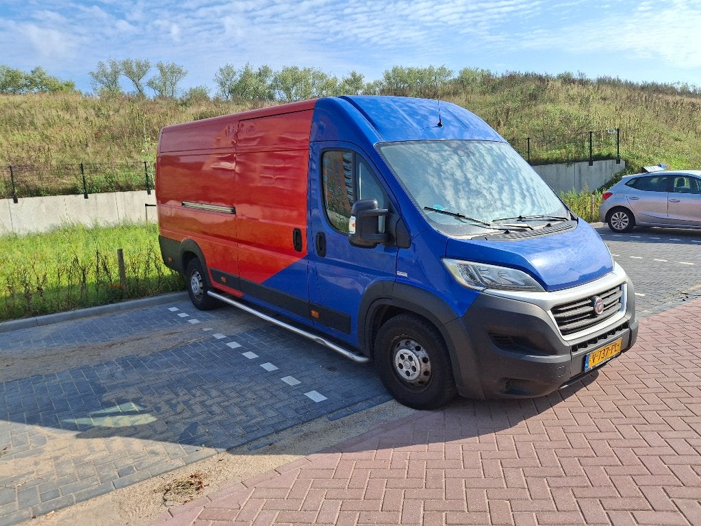Fiat Ducato 177pk L4 2018 ideaal omb. camper Euro 6 incl BTW, Voorwielaandrijving, Euro 6, Blauw, Origineel Nederlands