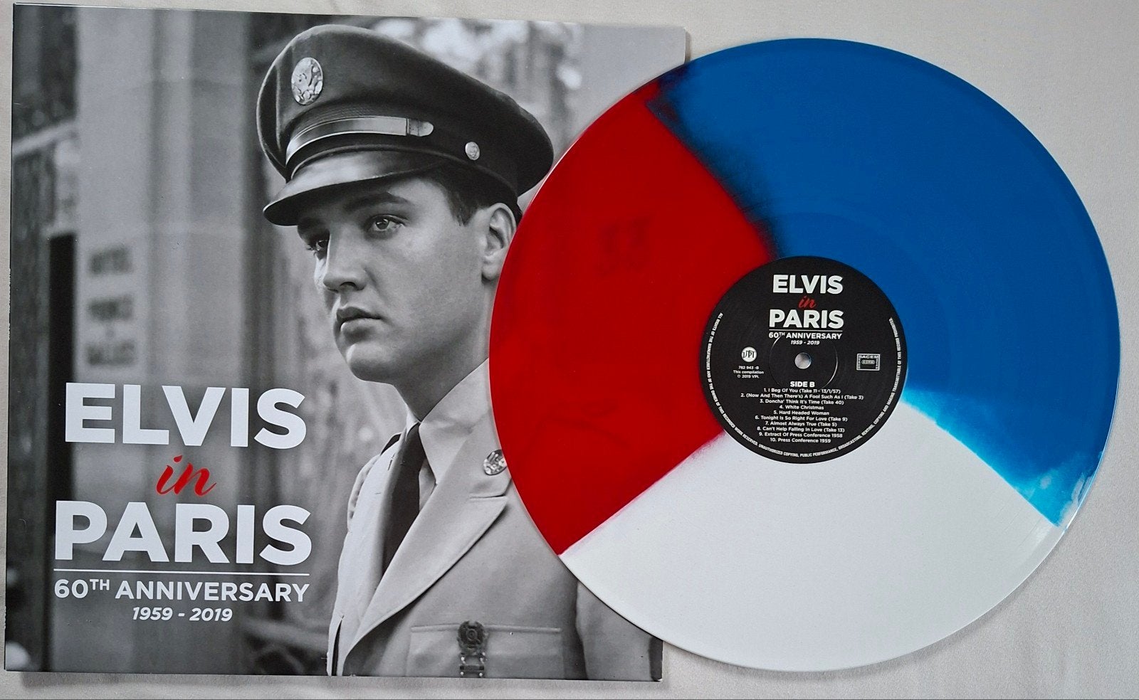 Elvis Presley – Elvis in Paris (60th Anniversary) | 3-Colour, Ophalen of Verzenden, LP