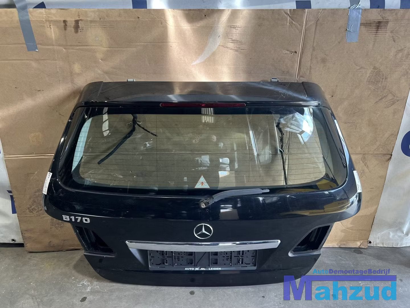 MERCEDES B-KLASSE W245 Zwart achterklep 2005-2011, Gebruikt, Mercedes-Benz AG, Deur, Mercedes-Benz