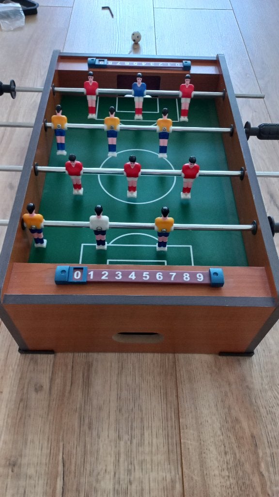 5 in 1 gametafel, Ophalen