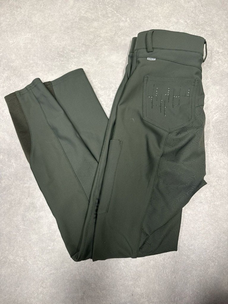 Anky rijbroek groen full grip 36, Dieren en Toebehoren, Paardrijkleding, Ophalen, Gebruikt, Dressuur, Onderkleding