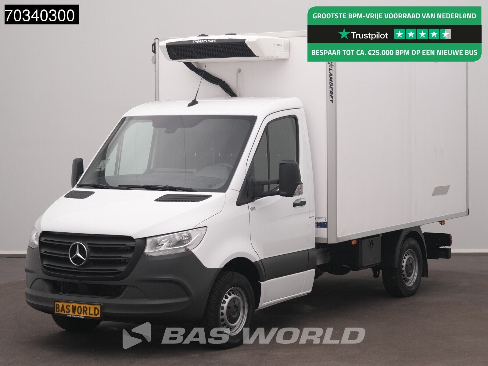 Mercedes Sprinter 317 CDI Automaat Koel/Vrieswagen Achterdeu, Auto's, Stof, Gebruikt, Euro 6, 4 cilinders