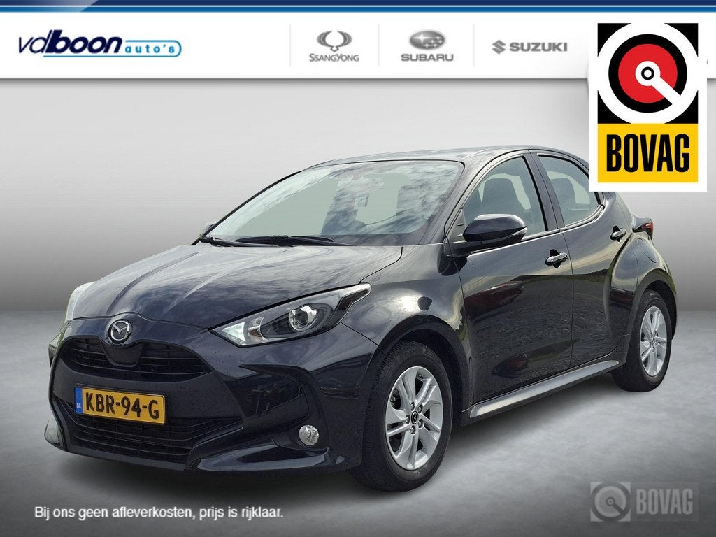 Mazda 2 Hybrid 1.5 Agile AUTOMAAT | CLIMA | CRUISE | rijklaa, Auto's, Mazda, 12 maanden, Gebruikt, Zwart, 1490 cc
