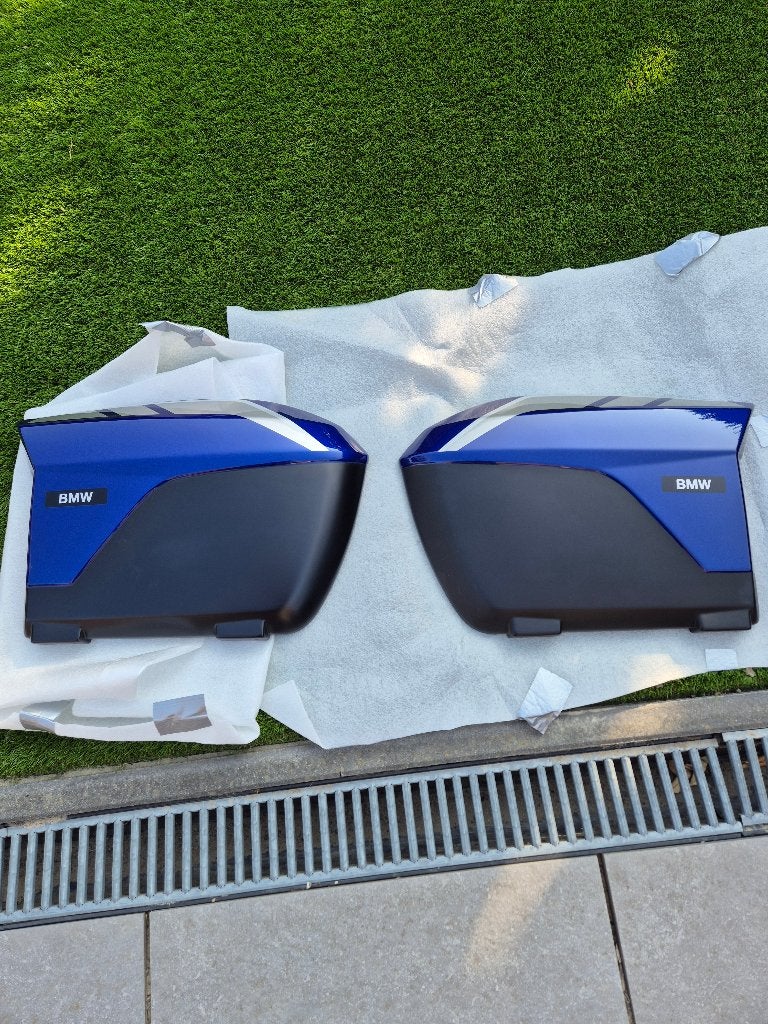 Platte deksels BMW koffers, R1200/1250RT LC, Motoren, Onderdelen | BMW, Ophalen, Nieuw