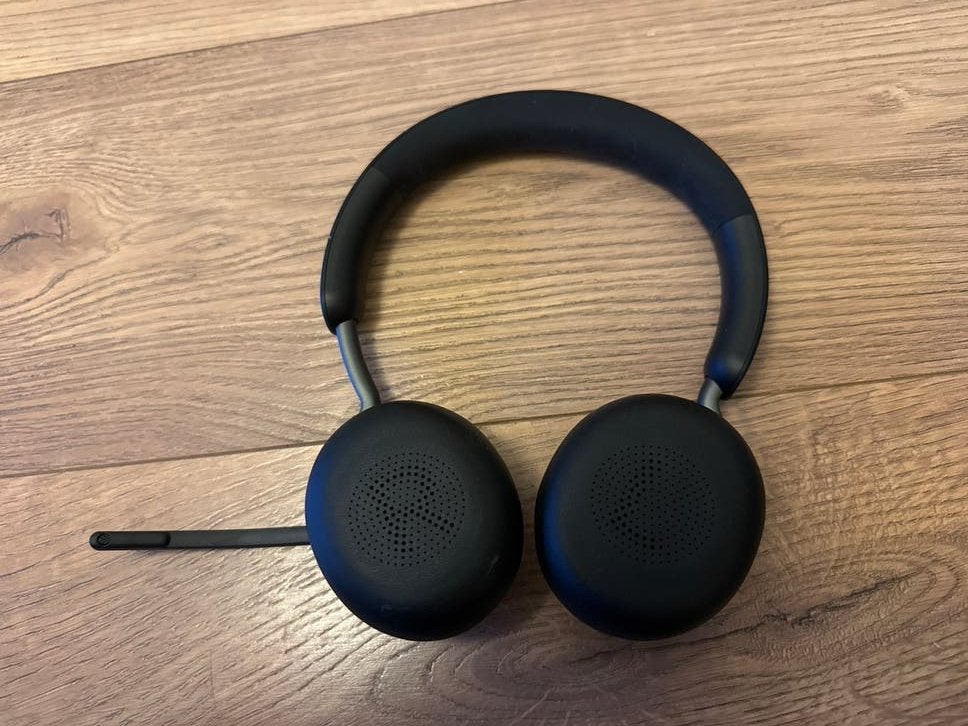 Jabra koptelefoon met microfoon - Gebruikt, Overige merken, Gebruikt, Draadloos, Op oor (supra aural)
