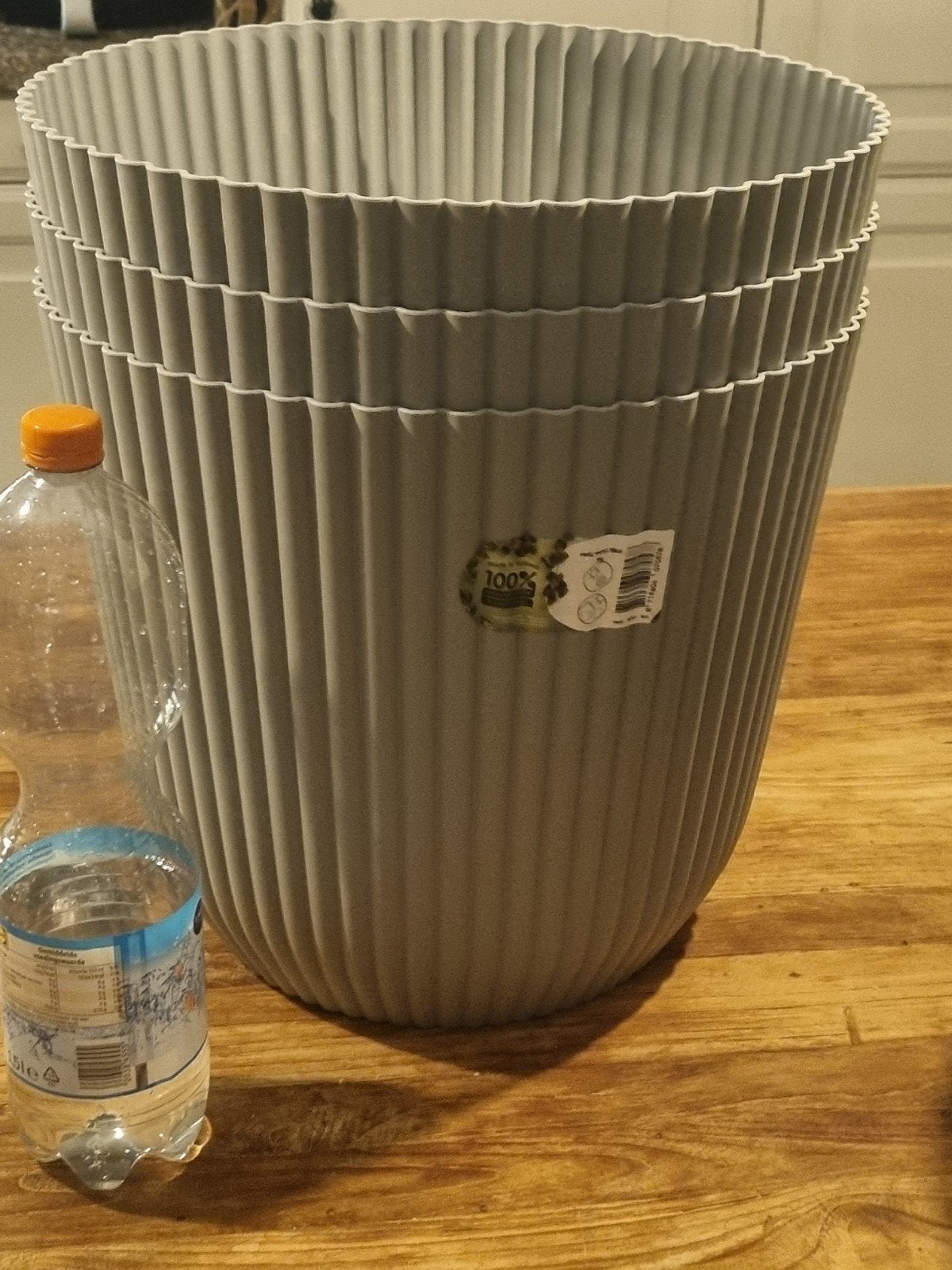 7 nieuwe Grote Bloembakken/potten 25 euro samen, Tuin en Terras, Ophalen, Kunststof, Rond, Nieuw