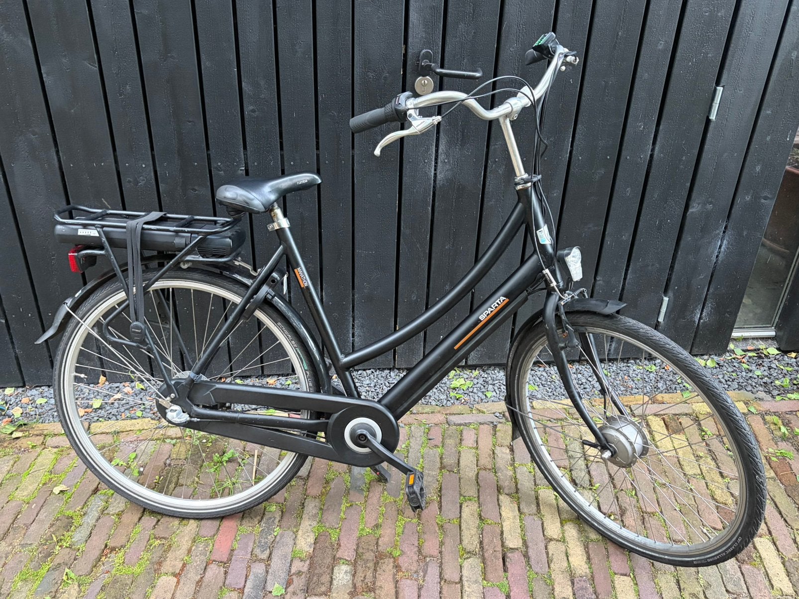 Sparta marathon-57cm-Elektrischedamesfiets-gereviseerde accu, Ophalen of Verzenden, Zo goed als nieuw