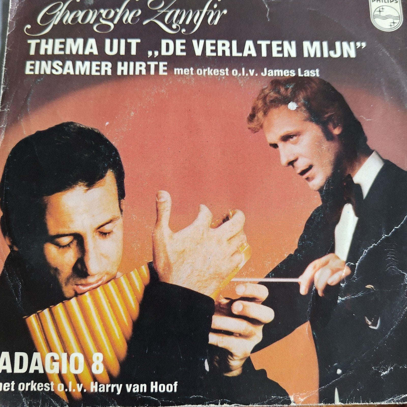 Gheorghe Zamfir thema uit "De Verlaten Mijn" / Einsamer Hi, Cd's en Dvd's, Vinyl Singles, Ophalen of Verzenden, Gebruikt, 7 inch