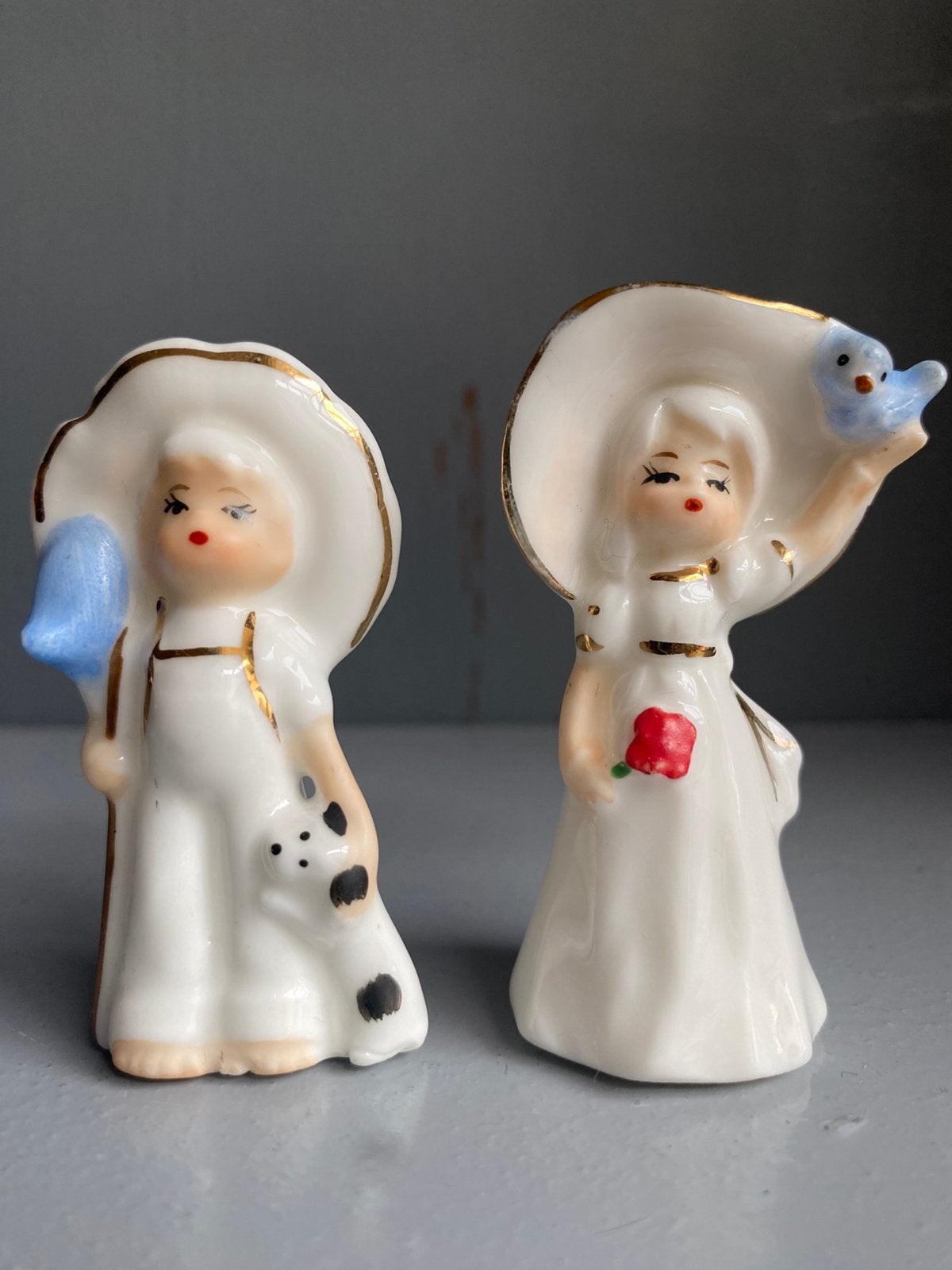 Vintage Royal Ascot Bone China - Beeldjes!, Antiek en Kunst, Ophalen of Verzenden