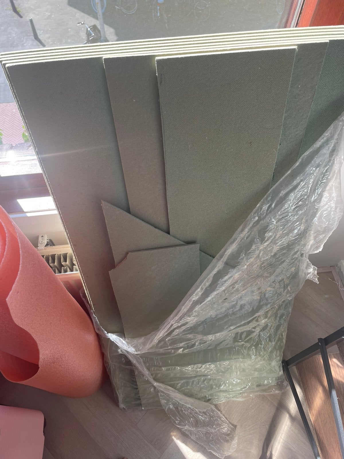 Resterende ondervloer, Overige materialen, 30 cm of meer, 50 tot 150 cm, Overige typen