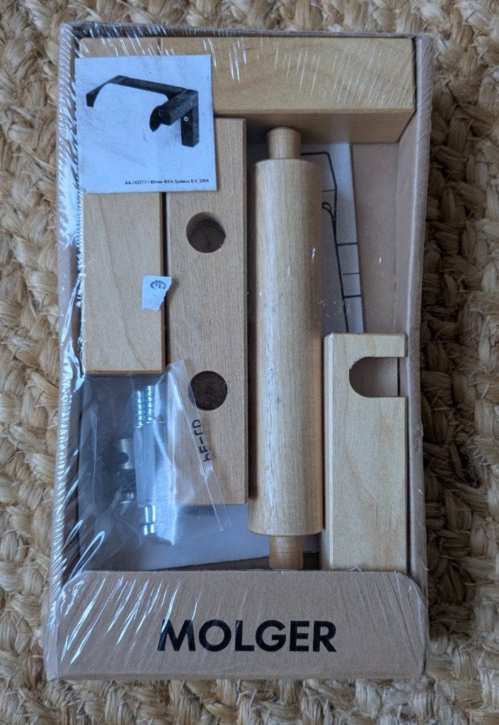 Nieuwe Ikea Molger toiletrolhouder (nieuw in doos), Huis en Inrichting, Minder dan 50 cm, Overige typen, Nieuw, Ophalen of Verzenden