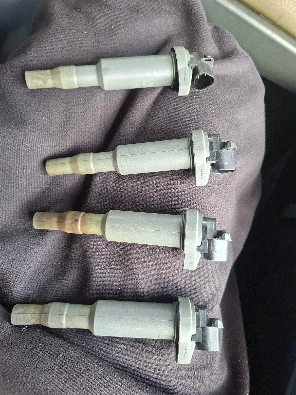 Bobines BMW N43 - Set van 4 Bosch Ontstekingsspoelen, Ophalen of Verzenden, Gebruikt, BMW