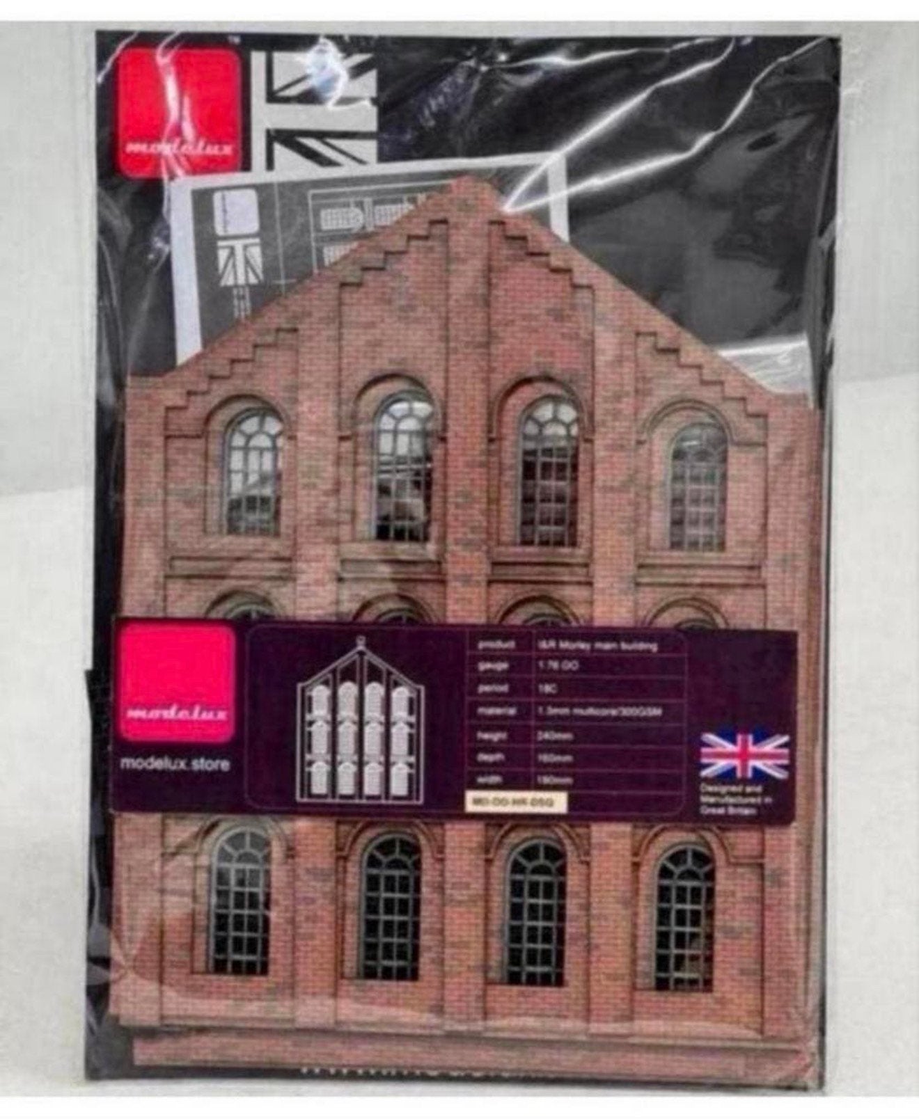 Modelbouw gebouw 1:76 OO schaal I & R Morley Main Building, Hobby en Vrije tijd, Modelbouw | Figuren en Diorama's, 1:50 of kleiner