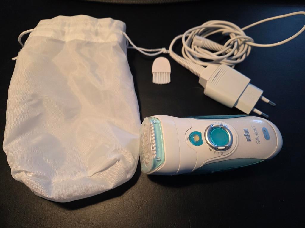 Braun Silk-épil 7 Epilator - Zachte en Efficiënte Ontharing, Ophalen of Verzenden, Gebruikt, Scheren en Epileren