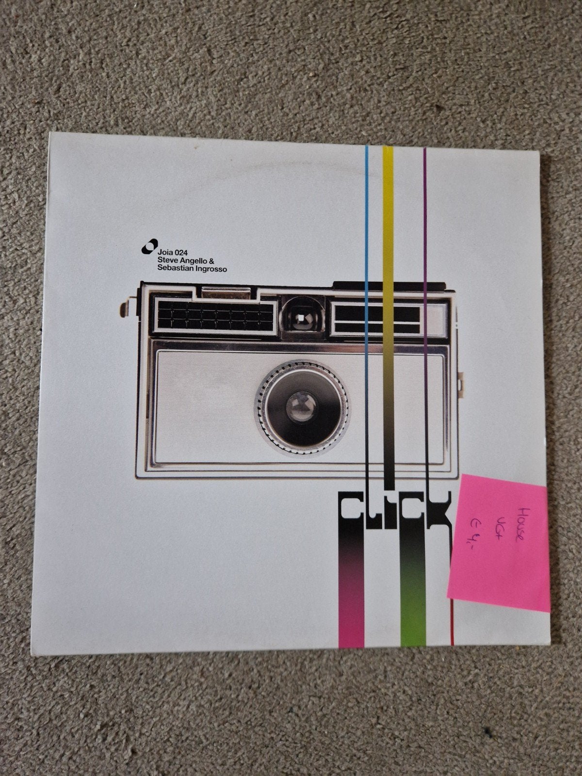 Angello & Ingrosso - Click (Vinyl, 12 inch), Ophalen, LP, Gebruikt, House
