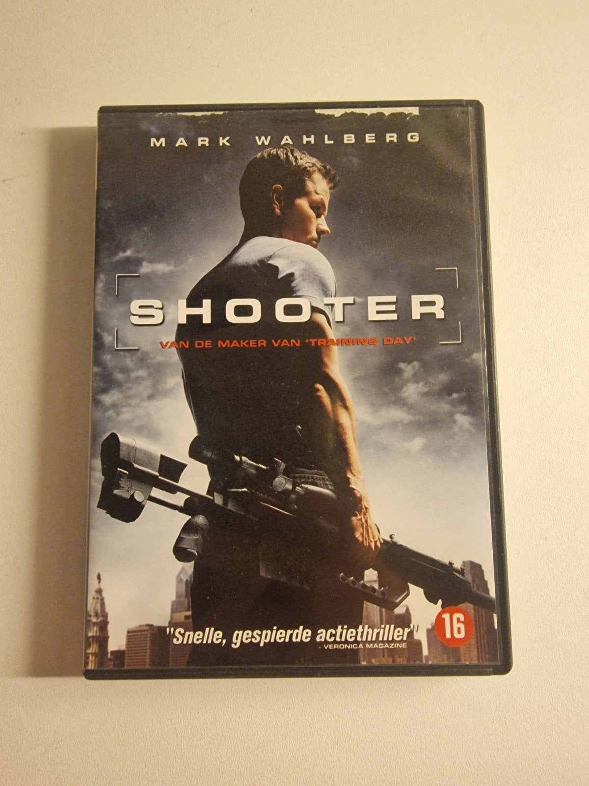 Shooter DVD, Vanaf 16 jaar, Ophalen of Verzenden, Gebruikt, Actiethriller