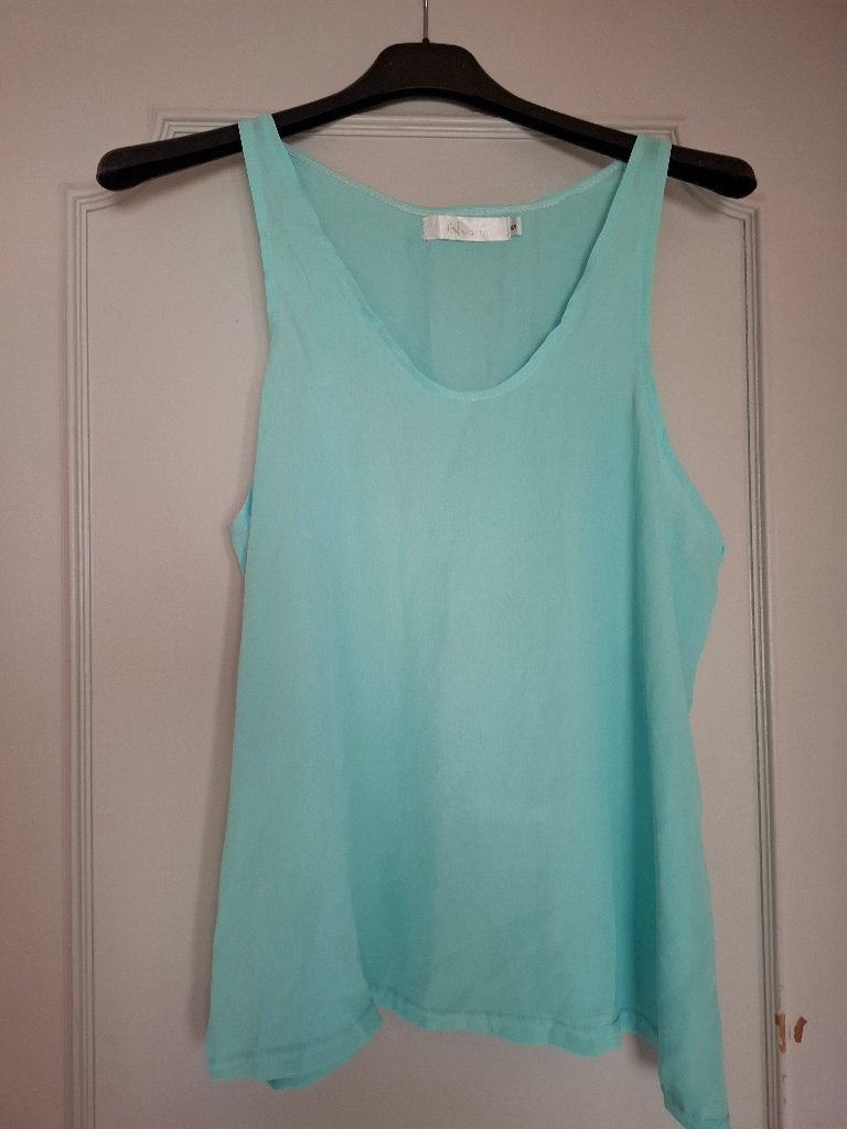 Nieuwe turquoise top Nuoxi, Blauw, Nieuw, Ophalen of Verzenden, Nuoxi