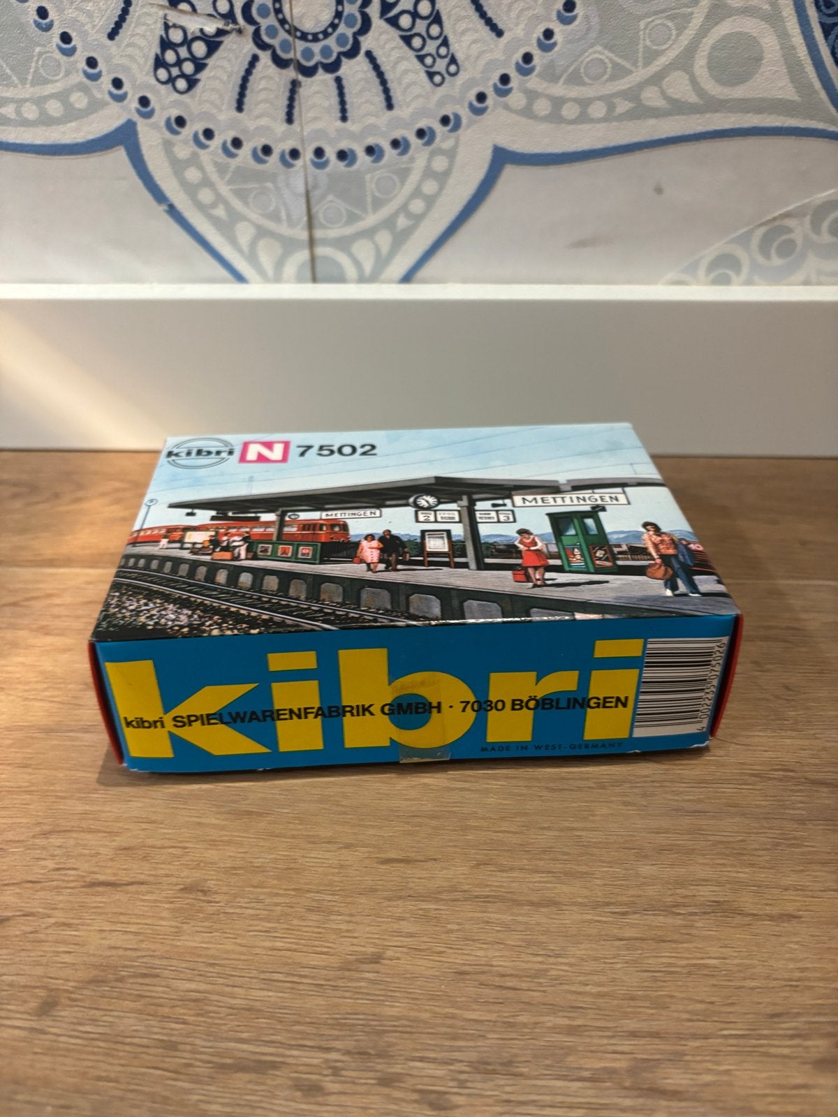 Kibri N 7502 Station Mettingen - Nieuw in doos, Overige merken, Gelijkstroom of Wisselstroom, Brug, Tunnel of Gebouw, Nieuw