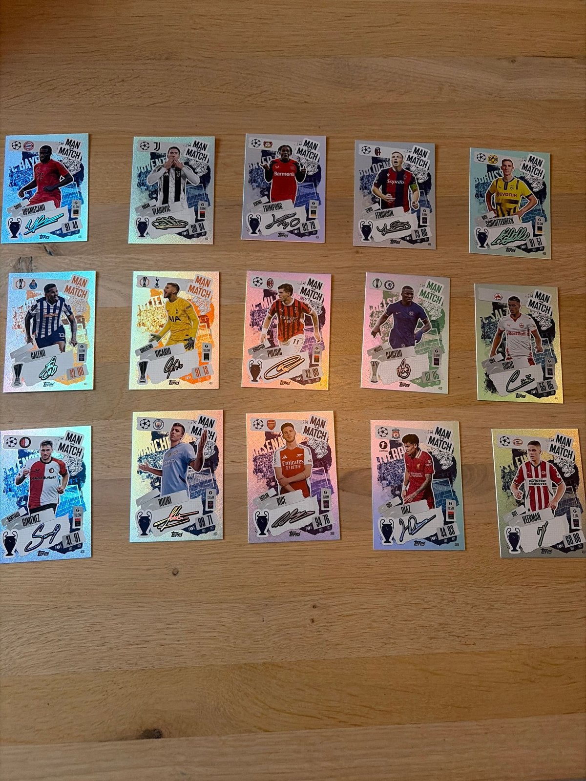 Topps Match Attax Champions League 2023/2024 Kaarten, Ophalen, Zo goed als nieuw, Buitenlandse clubs, Spelerskaart