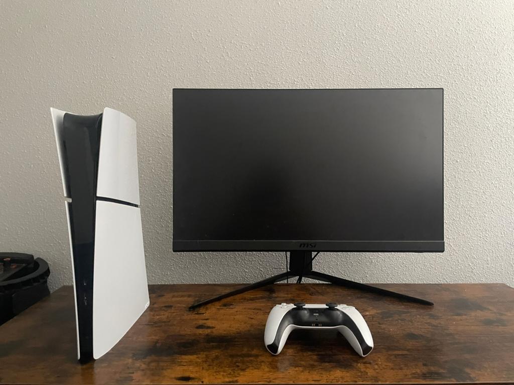 Playstation 5 digital edition en Msi 144Hz monitor, Spelcomputers en Games, Ophalen, Zo goed als nieuw, Playstation 5 Digital