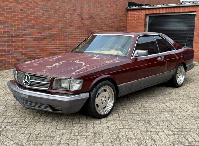 Mercedes-Benz 500 SEC 1984 Oldtimer belastingvrij, Auto's, Automaat, Achterwielaandrijving, 5000 cc, Bedrijf
