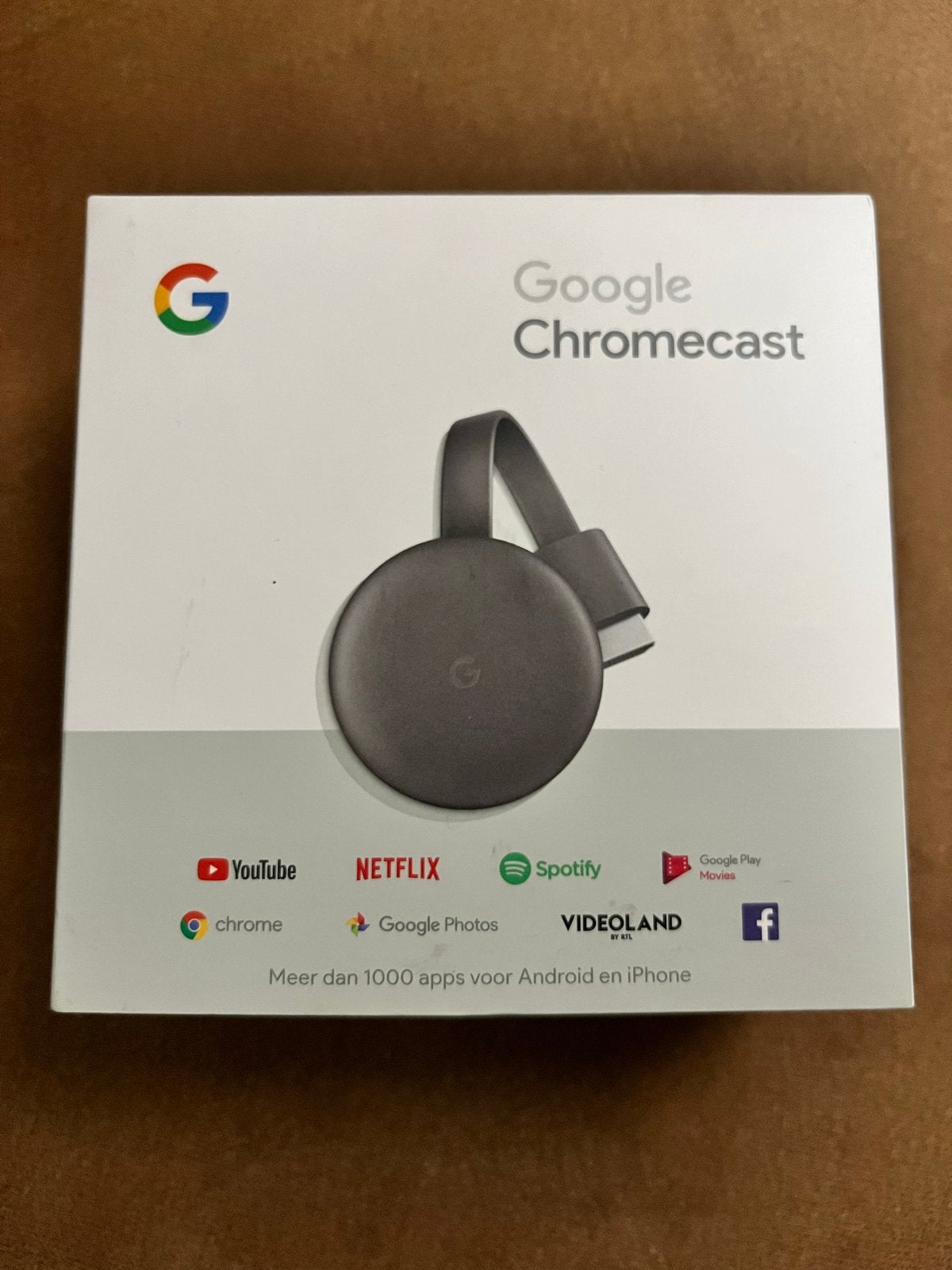 Google Chromecast - Stream eenvoudig naar je tv, Ophalen of Verzenden, Nieuw, HDMI, Zonder harde schijf