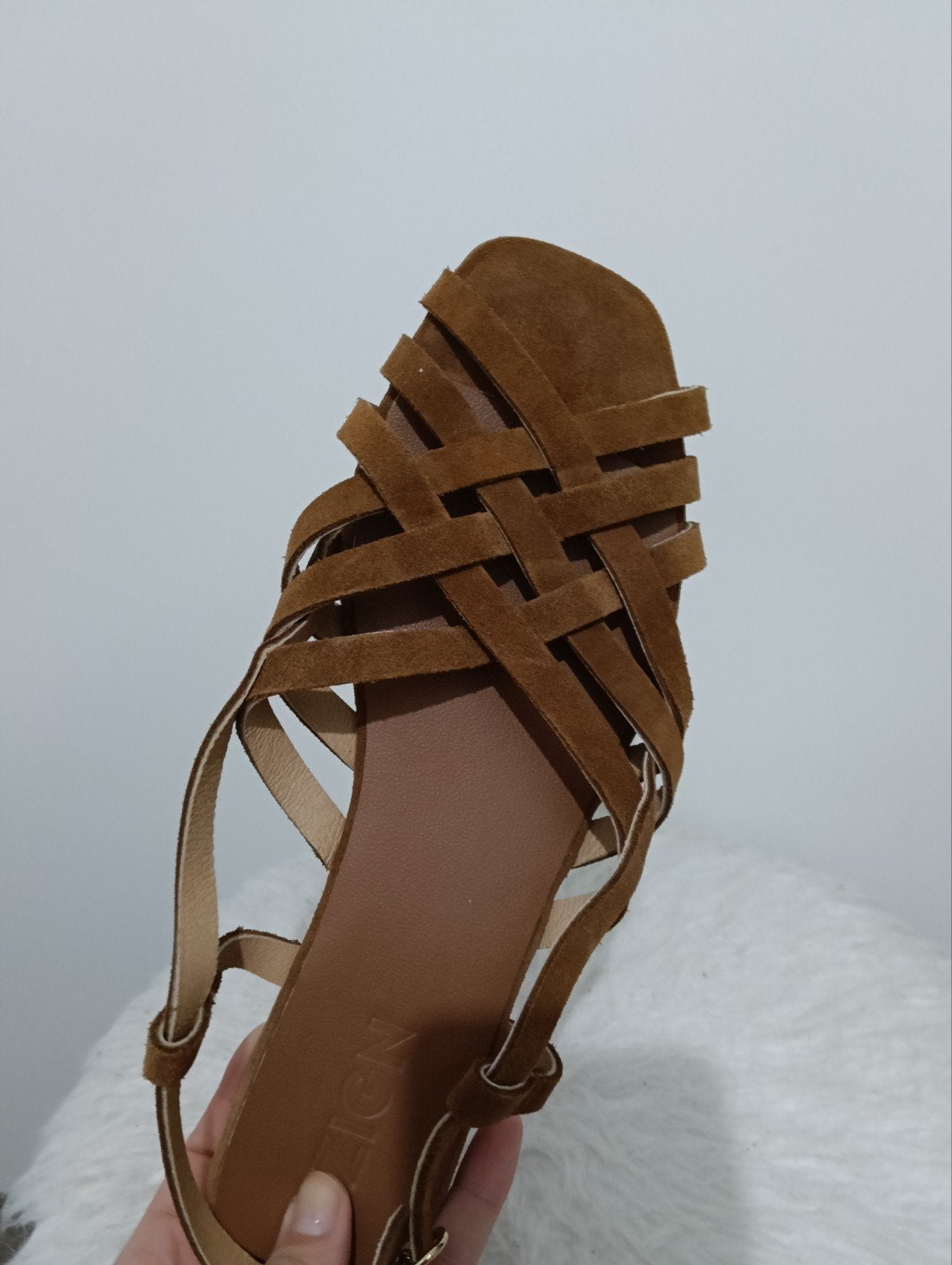 ZIGN Bruine Gevlochten Sandalen - Maat 39, Ophalen of Verzenden