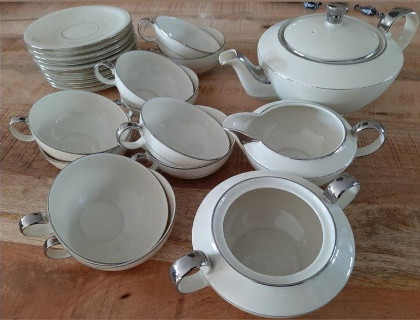 Thee servies, Ophalen