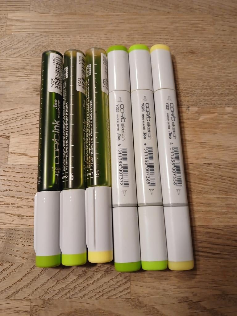 Copic sketch markers, Hobby en Vrije tijd, Tekenen, Ophalen of Verzenden, Gebruikt, Potlood of Stift