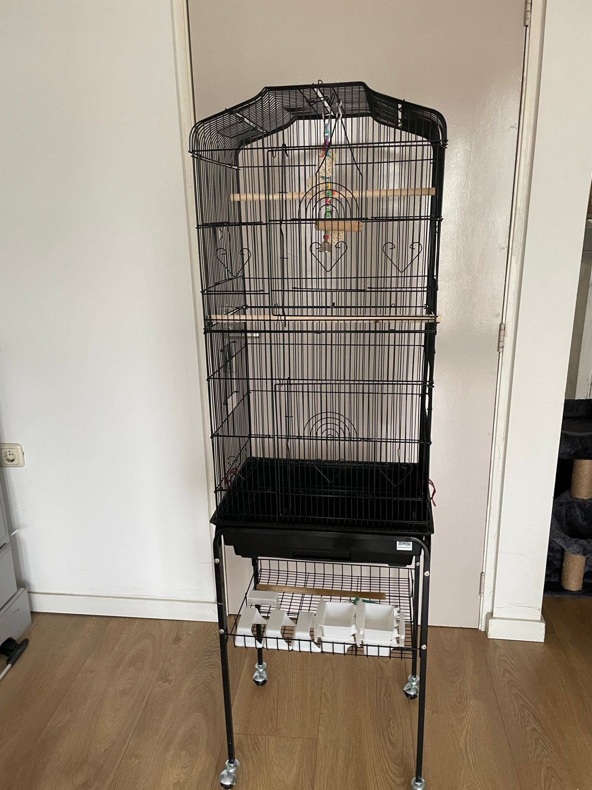Vogel kooi met standaard, Dieren en Toebehoren, Ophalen