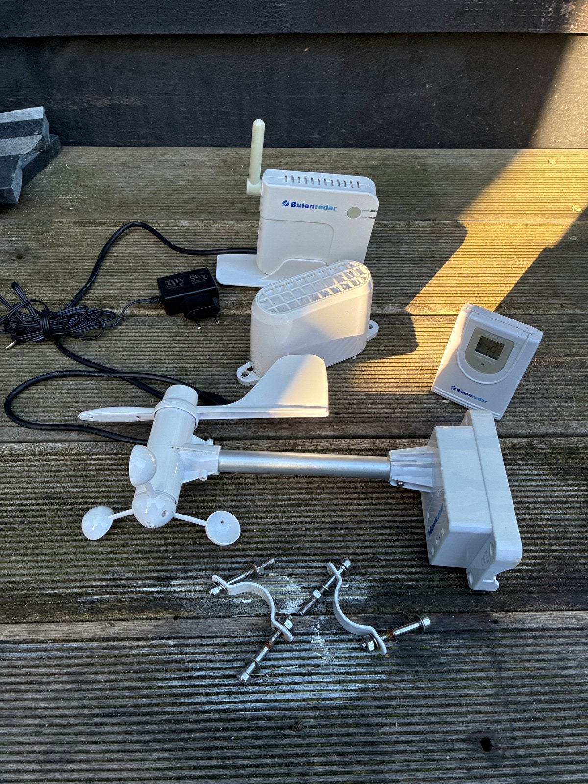 Buienradar BR-1000 Draadloos Weerstation met App, Ophalen of Verzenden, Gebruikt, Weerstation