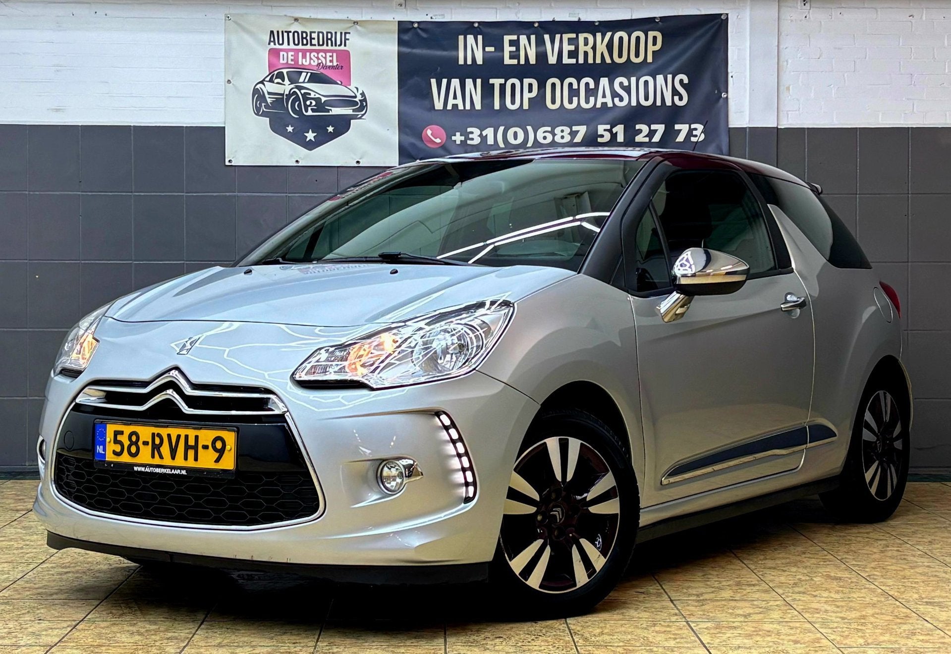 Citroen DS3 1.6 VTi So Chic/1STE EIGNAAR/TOP STAAT, Euro 5, 15 km/l, Gebruikt, 4 cilinders