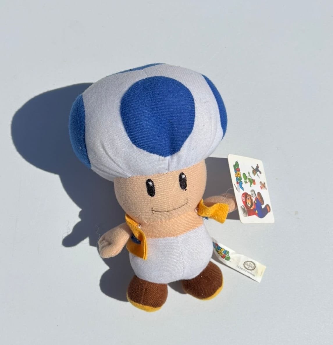 Super Mario Toad Knuffel - Blauw, Ophalen, Overige typen, Blauw, Nintendo