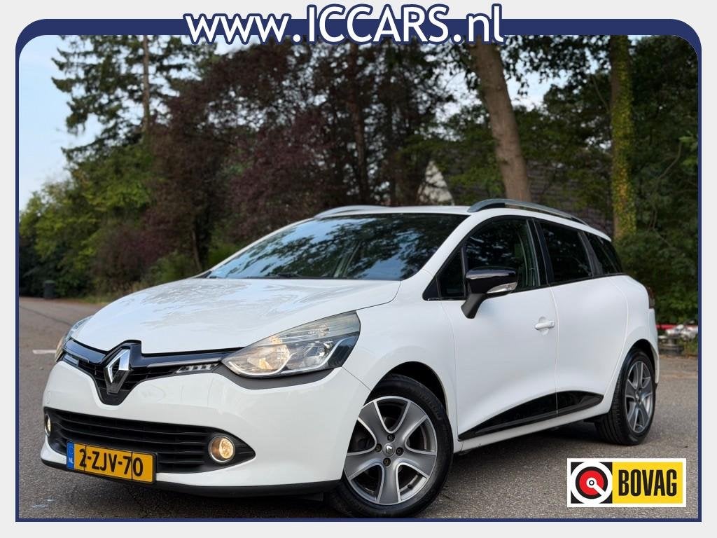 Renault CLIO 0.9 TCE NIGHT&DAY - Navi - Airco - 2015 !!!, Electronic Stability Program (ESP), Wit, Handgeschakeld, 90 pk