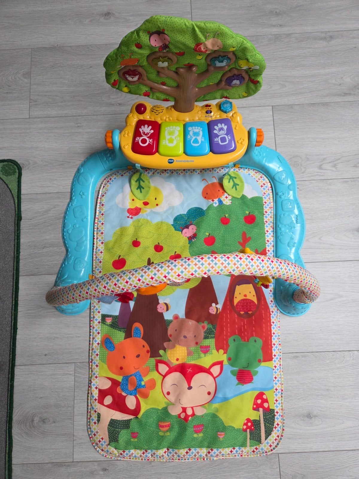 VTech Speelkleed met piano en speelboog, Ophalen, Zo goed als nieuw, Speelkleed, Met geluid