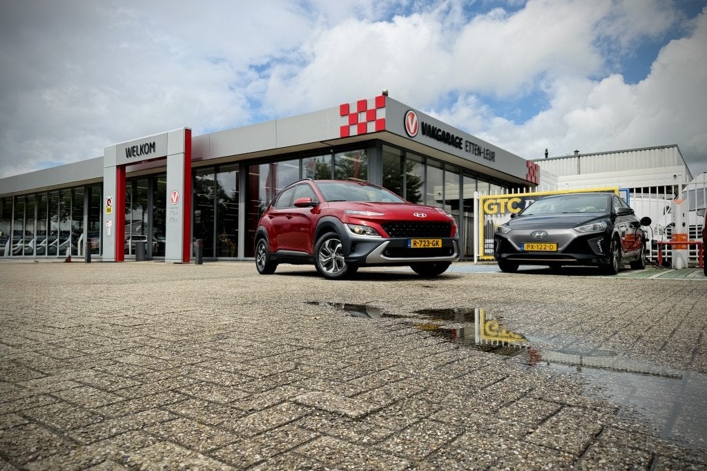 Hyundai KONA 1.6 GDI HEV Fashion | HEAD UP DISPLAY | DODE HO, Automaat, 12 maanden, Stof, Gebruikt