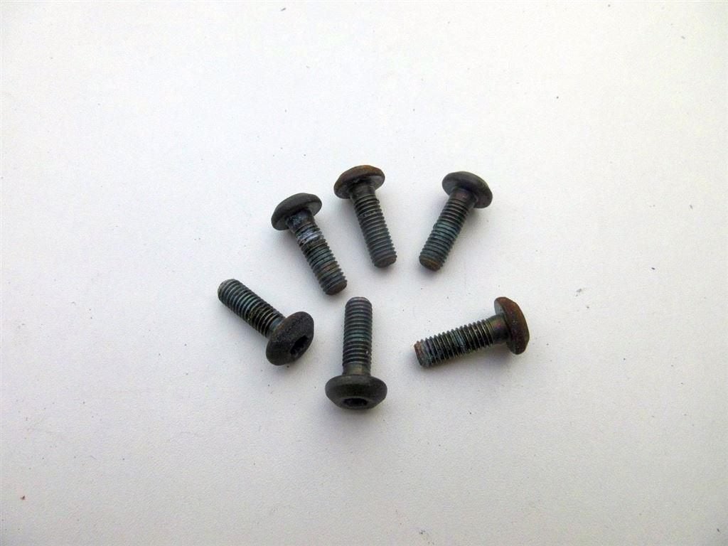 Yamaha XJ600S remschijf bouten FJ1100 FJ1200 FZR600 FZR750, Ophalen of Verzenden, Gebruikt