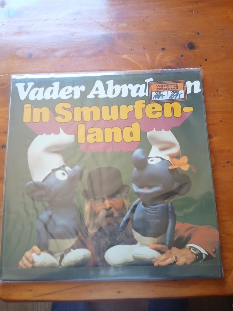 Vader Abraham in Smurfenland LP - Vintage Vinyl, Ophalen of Verzenden, Gebruikt, 12 inch