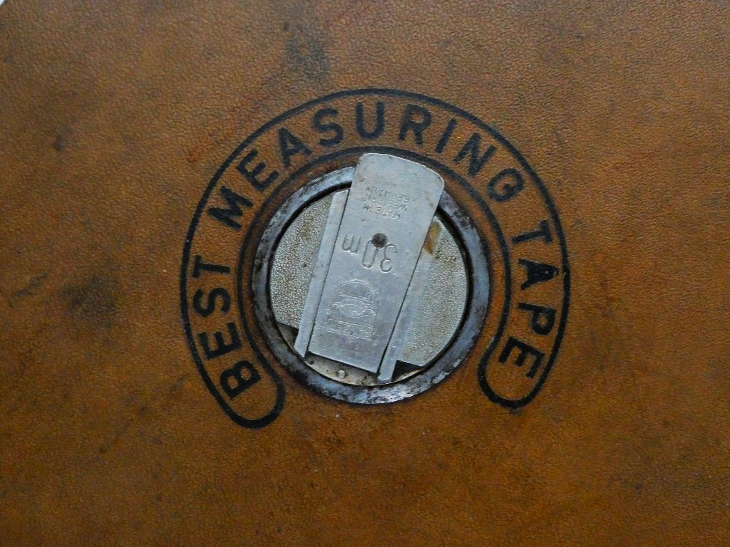 Oud meetlint rolmaat PANZER 30 M Best Measuring Tape 1950, Antiek en Kunst, Curiosa en Brocante, Ophalen of Verzenden