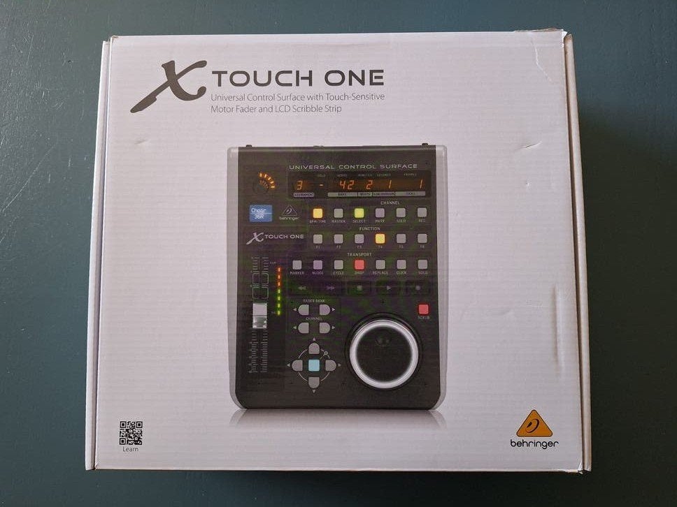 Behringer X-touch one, Muziek en Instrumenten, Ophalen of Verzenden, Zo goed als nieuw, Minder dan 5 kanalen, Microfooningang