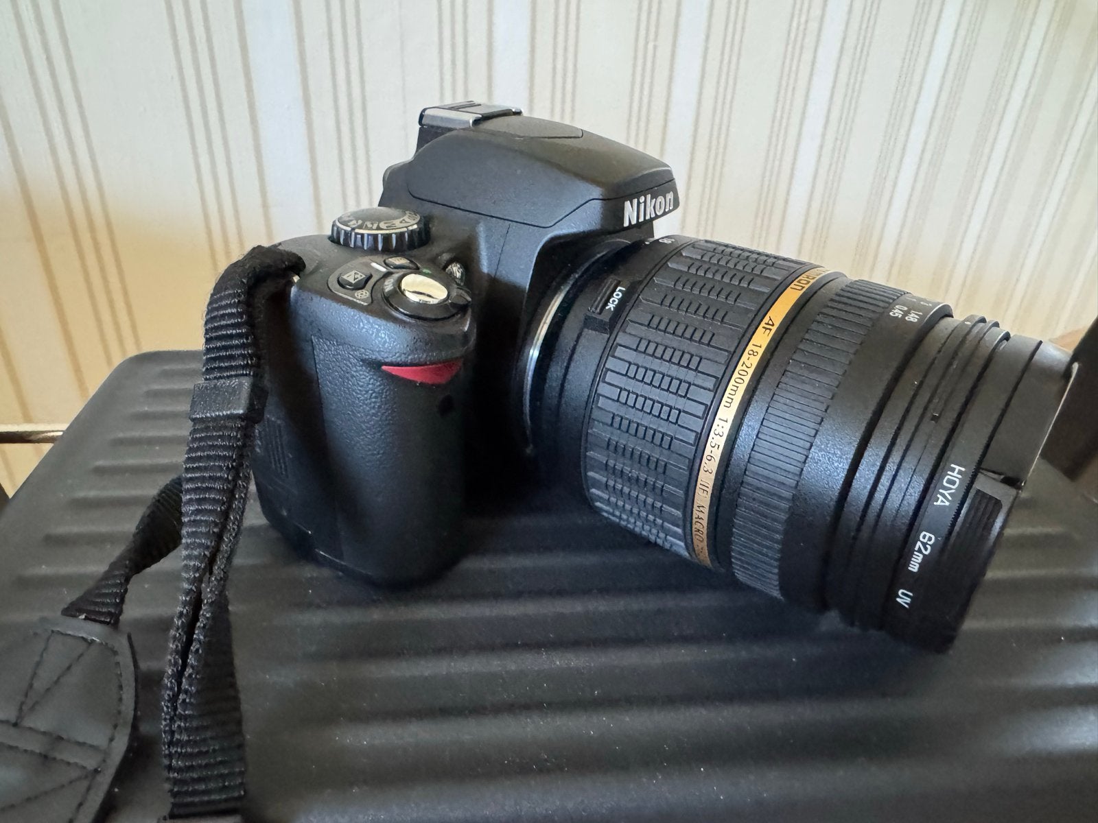 Nikon D40 spiegelreflexcamera met twee lenzen en accessoires, Ophalen, Gebruikt, Spiegelreflex, Accu